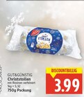 Christstollen von GUT&GÜNSTIG für 3,99 € bei E center im Angebot Christstollen von GUT&GÜNSTIG im aktuellen E center Prospekt