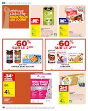 Promos Biscuit Bio dans le catalogue "NOUVELLE ANNÉE MEILLEURE PROMO" de Carrefour à la page 46