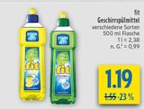 fit Geschirrspülmittel Lemon bei diska im Reisdorf Prospekt für 1,19 €