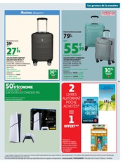 Valise en promo dans le catalogue Auchan Hypermarché à la page 43