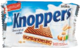 Gaufrettes lait & noisettes - KNOPPERS à 2,62 € dans le catalogue Carrefour