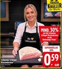 Schweine-Schlegel-Krustenbraten im EDEKA Prospekt Schweine-Schlegel-Krustenbraten im aktuellen EDEKA Prospekt für 0,59 €