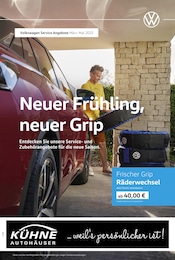 Volkswagen Prospekt "Neuer Frühling, neuer Grip" für Torgau, 1 Seite, 01.03.2025 - 31.05.2025