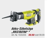 toom Baumarkt Stavenhagen - Akku-Säbelsäge "RRS1801M" Angebot im Prospekt Akku-Säbelsäge "RRS1801M" bei toom Baumarkt im Stavenhagen Prospekt für 89,99 €