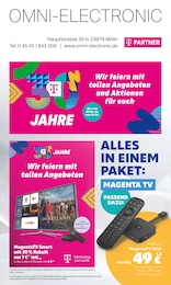 Aktueller Omni-Electronic Elektromärkte Prospekt für Gallin: 30 JAHRE mit 12} Seiten, 01.06.2025 - 26.06.2025