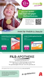 Aktueller mea - meine apotheke Apotheken Prospekt in Geislingen und Umgebung, "Unsere Dezember-Angebote" mit 4 Seiten, 01.12.2025 - 31.12.2025