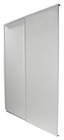 Lot de 2 portes de placard coulissantes décor blanc H. 250 x L. 180 cm - Brico Dépôt à Bordeaux Lot de 2 portes de placard coulissantes décor blanc H. 250 x L. 180 cm en promo chez Brico Dépôt Bordeaux à 85,90 €