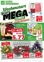 Kaufland Prospekt für Erlangen mit 48 Seiten Kaufland Prospekt für Erlangen: "ECHT MEGA BILLIG", 48 Seiten, 26.10.2020 - 28.10.2020