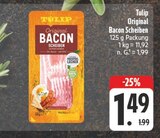 EDEKA Altdorf - Original Bacon Scheiben Angebot im Prospekt Original Bacon Scheiben bei EDEKA im Altdorf Prospekt für 1,49 €