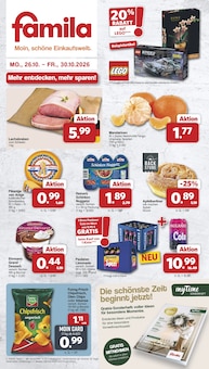 famila Nordwest Prospekt der aktuellen Woche, gültig von 26.10.2026 bis 30.10.2026 Aktueller famila Nordwest Prospekt "Markt - Angebote" mit 47 Seiten