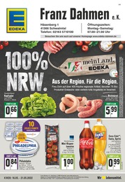 EDEKA Prospekt für Schwalmtal mit 32 Seiten EDEKA Prospekt für Schwalmtal: "Aktuelle Angebote", 32 Seiten, 16.05.2022 - 21.05.2022