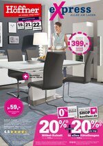 Höffner Prospekt für Neu Wulmstorf mit 16 Seiten Höffner Prospekt für Neu Wulmstorf: "eXpress - Alles am Lager", 16 Seiten, 02.09.2020 - 22.09.2020