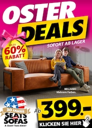 Der aktuelle Seats and Sofas Prospekt LAGER DEALS