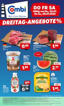combi Prospekt Paderborn "DREITAG-ANGEBOTE" mit 1 Seite