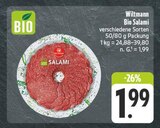 Bio Salami im Angebot bei EDEKA in Schweinfurt Bio Salami Angebote von Wiltmann bei EDEKA Schweinfurt für 1,99 €