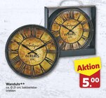 Wanduhr im Angebot bei famila Nordwest in Lingen Wanduhr Angebote bei famila Nordwest Lingen für 5,00 €