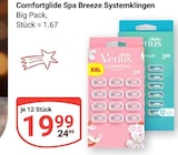 Comfortglide Spa Breeze Systemklingen im Angebot bei GLOBUS in Krefeld Comfortglide Spa Breeze Systemklingen Angebote von Venus bei GLOBUS Krefeld für 19,99 €