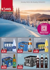 Getränke König Supermarkt Prospekt der aktuellen Woche mit 4 Seiten, gültig von 26.01.2026 bis 07.02.2026, in Bissingen und Umgebung Aktueller Getränke König Supermarkt Prospekt in Bissingen und Umgebung, "DIE GETRÄNKEKÖNNER" mit 4 Seiten, 26.01.2026 - 07.02.2026
