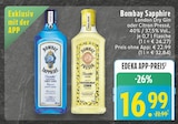 London Dry Gin Angebote von Bombay Sapphire bei E center Leverkusen für 16,99 €