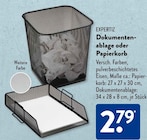 Papierkorb im ALDI SÜD Prospekt Papierkorb von EXPERTIZ im aktuellen ALDI SÜD Prospekt für 2,79 €