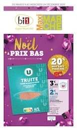 Catalogue Supermarchés de Bi1 à Malbuisson Prospectus Bi1 à Malbuisson, "Noël À PRIX BAS", 24 pages, 09/12/2025 - 24/12/2025