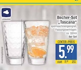 Becher-Set "Toscana" Angebote von LEONARDO bei EDEKA Augsburg für 5,99 €