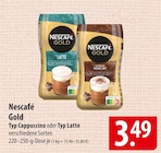 Nescafé Gold Typ Cappuccino oder Typ Latte Angebote bei famila Nordost Celle für 3,49 €