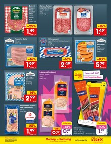 Wurst im Netto Marken-Discount Prospekt "Aktuelle Angebote" mit 68 Seiten (Leverkusen)