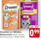 Dreamies Katzensnack im aktuellen Prospekt bei E center in Owingen