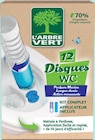 Kit Disque WC Parfum Marine x12 - L'ARBRE VERT - Intermarché Hyper à Thonon-les-Bains Kit Disque WC Parfum Marine x12 - L'ARBRE VERT en promo chez Intermarché Hyper Thonon-les-Bains à 2,79 €