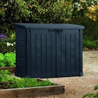 Castorama Saint-Rémy - Promo Coffre en résine multifonction Sio Max Keter 1200 L gris anthracite Promo Coffre en résine multifonction Sio Max Keter 1200 L gris anthracite à 149,00 € dans le catalogue Castorama à Saint-Rémy