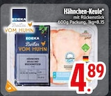 Aktuelle Hähnchen Angebote bei EDEKA in Ingolstadt Aktuelles Hähnchen-Keule mit Rückenstück Angebot bei EDEKA in Ingolstadt ab 4,89 €