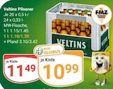 Pilsener Angebote von Veltins bei GLOBUS Jena für 10,99 €