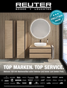 reuter Prospekt TOP MARKEN. TOP SERVICE. mit 38 Seiten