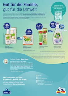 Shampoo im dm-drogerie markt Prospekt "Zeit nehmen fürs Glück" mit 4 Seiten (Fürth)