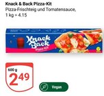 Pizza-Kit Angebote von Knack & Back bei GLOBUS Bad Kreuznach für 2,49 €