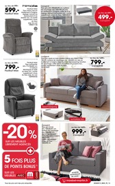 Lit Angebote im Prospekt "Les Highlights du mois de mars" von Möbel Martin auf Seite 13