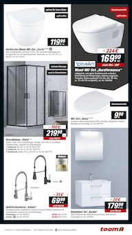 Badmöbel Angebot im aktuellen toom Baumarkt Prospekt auf Seite 15