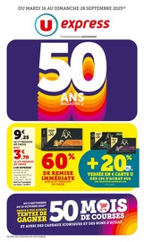 Catalogue Supermarchés U Express en cours à Meythet et alentours, "U Express", 16 pages, 16/09/2025 - 28/09/2025