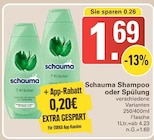 Schauma Shampoo oder Spülung im Angebot bei WEZ in Löhne Schauma Shampoo oder Spülung Angebote von schauma bei WEZ Löhne für 1,69 €