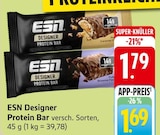 Designer Protein Bar Angebote von ESN bei EDEKA Pforzheim für 1,69 €