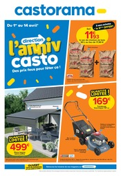 Promos Barbecue dans le catalogue "direction l'anniv casto" de Castorama Barbecue en promo dans le catalogue Castorama à la page 1
