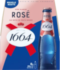 Rosé bière blanche - 1664 en promo chez Lidl Valenciennes à 2,99 €