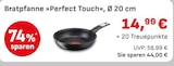 Bratpfanne im EDEKA Prospekt Bratpfanne »Perfect Touch im aktuellen EDEKA Prospekt für 14,99 €