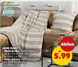 Wohndecke Angebote von HOME IDEAS bei Penny Gronau für 5,99 €