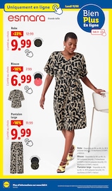 Robe Femme Angebote im Prospekt "Le vrai prix des bonnes choses" von Lidl auf Seite 72