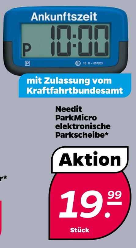 ParkMicro elektronische Parkscheibe