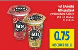 Cold Latte Espresso Angebote von Gut & Günstig bei diska Dresden für 0,75 €