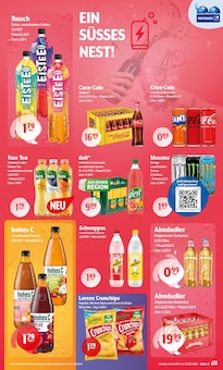 Coca Cola im Huster Prospekt "Aktuelle Angebote" mit 8 Seiten (Zwickau)