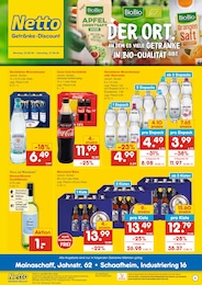 Netto Marken-Discount Prospekt "DER ORT, AN DEM DU IMMER AUSGEZEICHNETE PREISE FINDEST.", 2 Seiten, 22.06.2026 - 22.06.2026 Aktueller Netto Marken-Discount Prospekt, "DER ORT, AN DEM DU IMMER AUSGEZEICHNETE PREISE FINDEST.", mit Angeboten der Woche, gültig von 22.06.2026 bis 22.06.2026